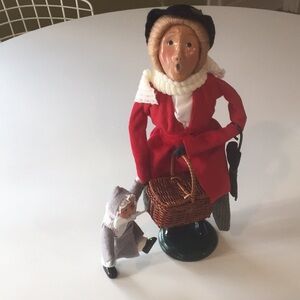 Vintage 1994 Nvr Displayed Women, Toddler,Basket